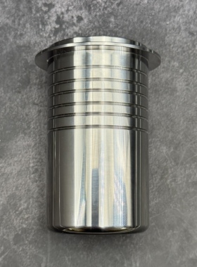 咖啡不锈钢纳米涂层不粘粉接粉杯适配mazzer philos可磁吸一体cnc