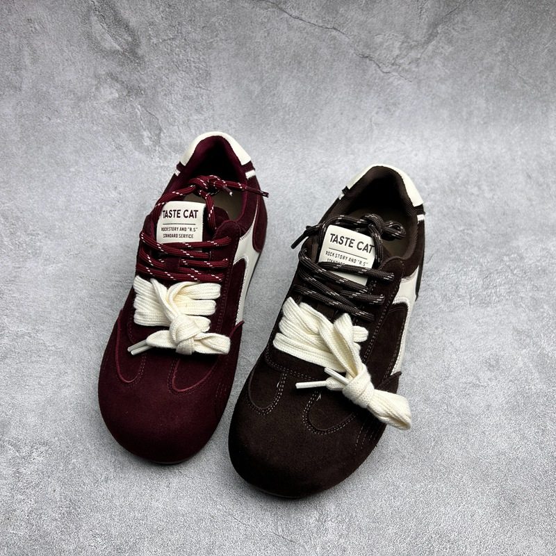 2026春季新款真皮新款女鞋厚底休闲深口时尚牛皮百搭系带女单鞋,淘宝优惠券,粉丝福利购,淘宝优惠卷