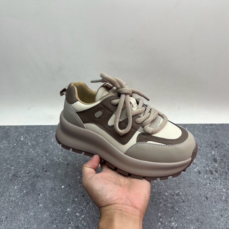 2024断码秋季真皮新款女鞋厚底休闲深口系带时尚牛皮百搭女单鞋,淘宝优惠券,粉丝福利购,淘宝优惠卷