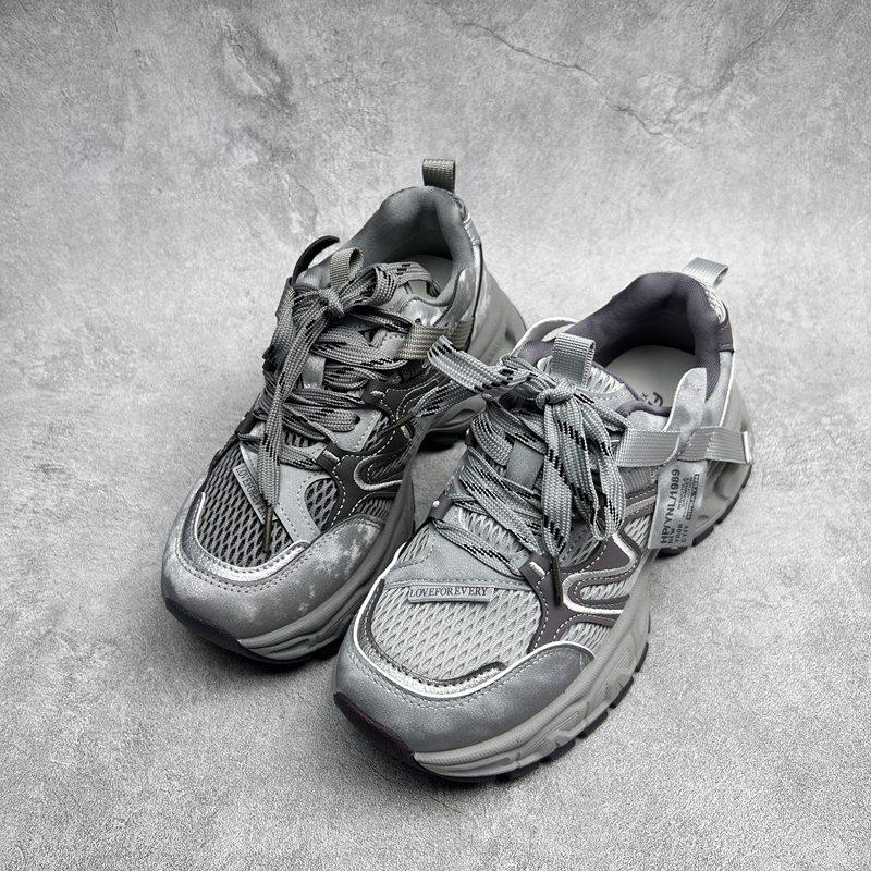 2026春季新款女鞋超纤厚底休闲深口系带舒适百搭软底透气女单鞋,淘宝优惠券,粉丝福利购,淘宝优惠卷