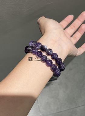 梦幻紫水晶深紫色系手链