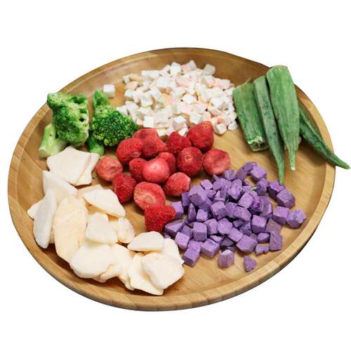 它福 蔬菜冻干桶香蕉苹果草莓拌狗粮牛奶柴犬维生素膳食 冻干果蔬 - 图3