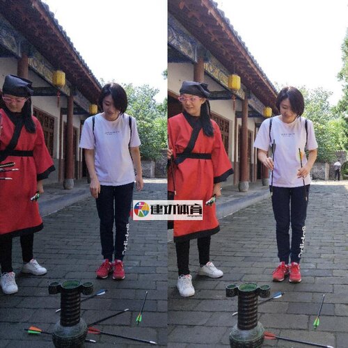 大号青铜投壶高32 传统游戏暖场活动道具清明节端午节儿童幼儿园 - 图0