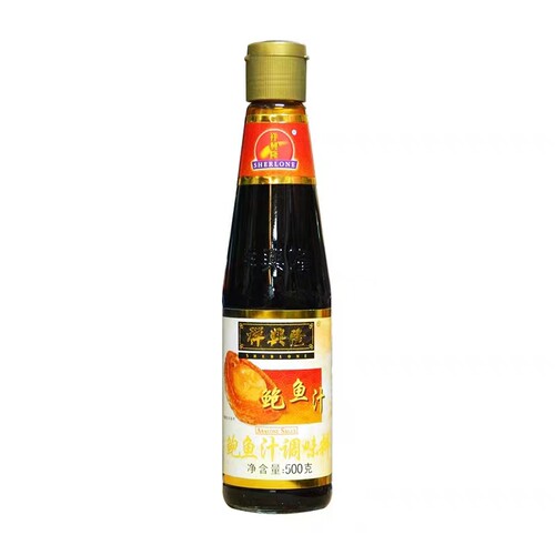 正品广东特产祥兴隆鲍鱼汁500g*2瓶浓缩鲍鱼酱燕翅鲍调味料海参 - 图3