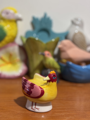 外贸孤品 鸟系列花盆、花瓶、烛台、储物桶、笔筒 摆件 - 图1