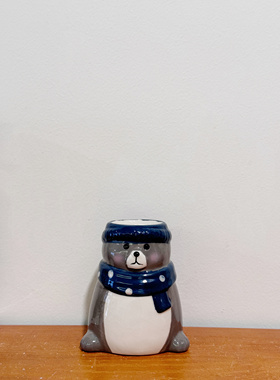 外贸孤品 动物系列烛台、摆件 陶瓷烛台