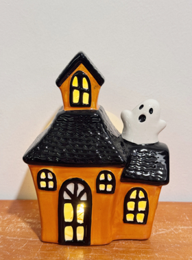 外贸孤品 万圣节系列储物罐、罐子、 摆件、夜灯 阿飘