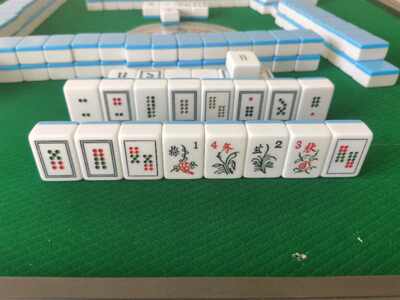 温岭本地麻将花牌正磁38 40 42四口机挖花虾牌棋牌自动桌专用家用 虎窝淘