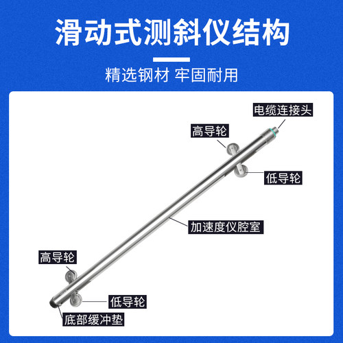 大水牛测斜仪智能自动测斜仪新款CX901f测读仪高精度红外激光遥控 - 图1