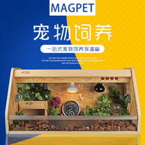 Sulcata tortoise box crawling pet eyelashes gecko tortoise maned lion lizard hedgehog turtle box climbing box breeding box landscaping