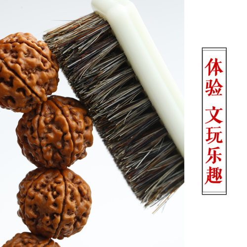 大金刚菩提手串男盘玩佛珠菩提子原籽尼泊尔六6瓣文玩档位珠手持 - 图0