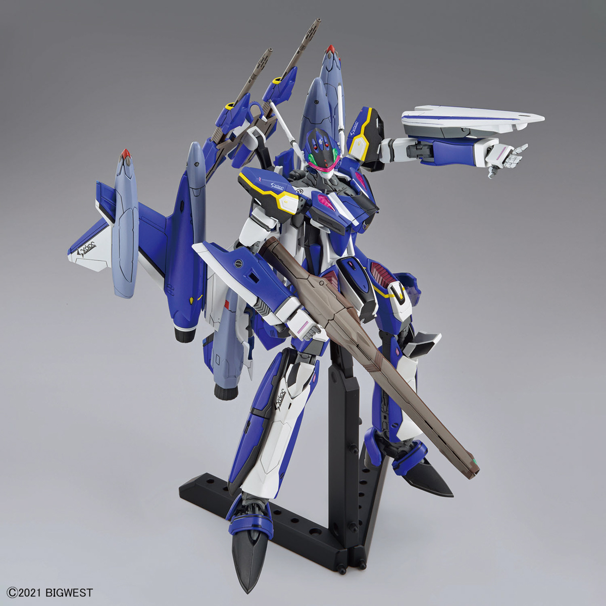 现货 万代 HG 1/100 超时空要塞F YF-29 麦克斯机 拼装 模型