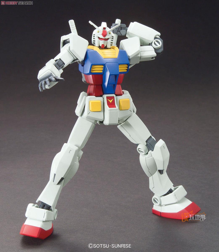 现货万代 HGUC 191 1/144 RX-78-2新生元祖高达拼装模型-图3