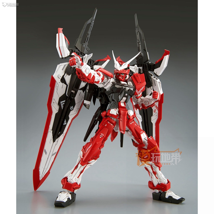 现货 万代 限定 MG 1/100 逆红异端高达 Turn Red 迷惘 拼装模型 - 图1