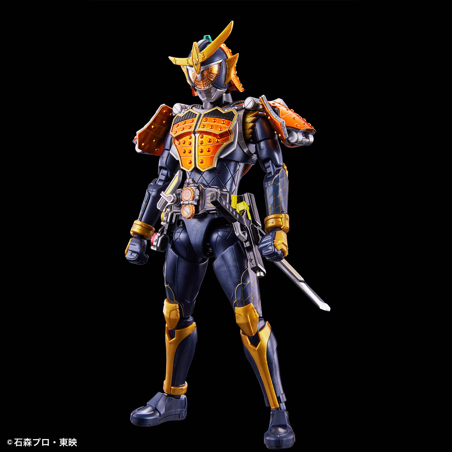 现货万代 FIGURE RISE FRS假面骑士铠武橙子武装形态拼装模型-图1