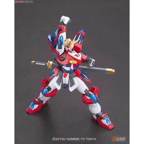 预定 万代 HGBF  043 1/144创战 燃烧 爆热神 神木燃焰 260303055 - 图1