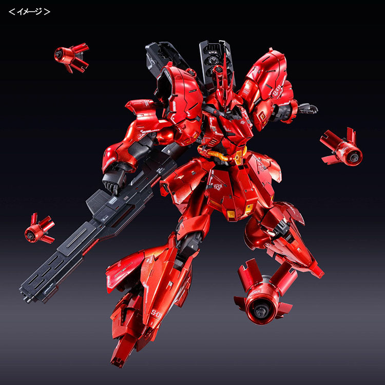 现货 万代 PB限定 RG 1/144 MSN-04 沙扎比 特殊涂层版 电镀版 - 图1