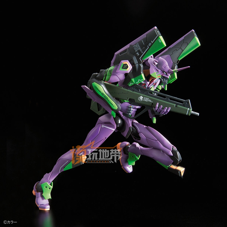 现货 万代 RG EVA 初号机 剧场版 普通版 DX豪华版输送台套装