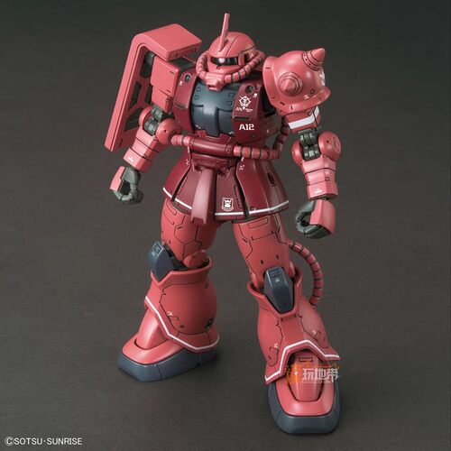 现货 万代 HG GTO 024 24 1/144 夏亚专用 红扎古2 赤色彗星VER. - 图2