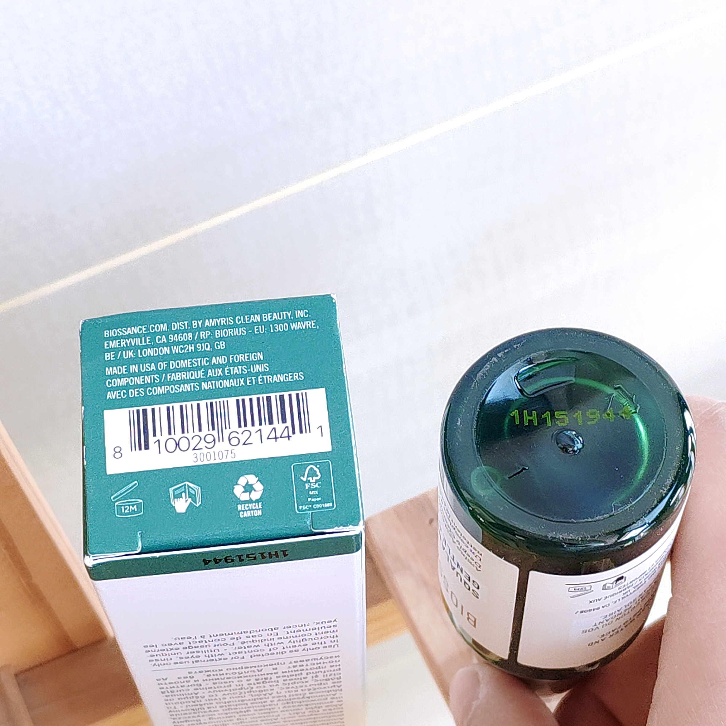 海淘美国Biossance角鲨烷氨+基酸温和洁面乳50ml 清洁收缩毛孔 - 图3