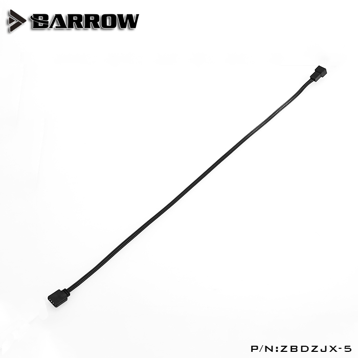 Barrow 5V 极光 LRC2.0版 RGB主板灯控扩展转接线 ZBDZJX-5 - 图3