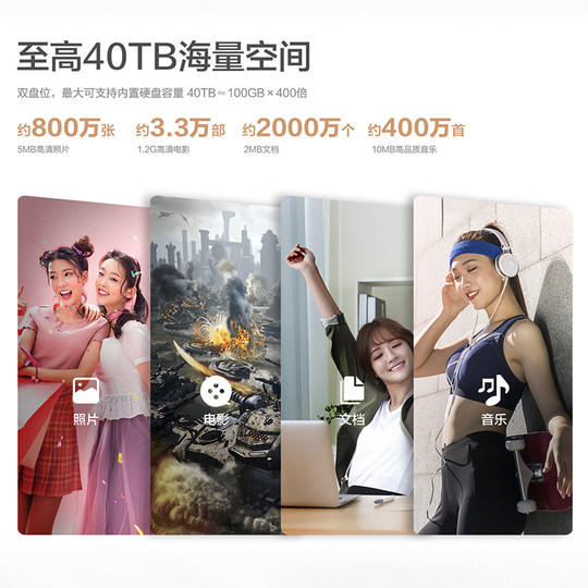 Cadeau de première livraison du serveur de stockage NAS Lenovo