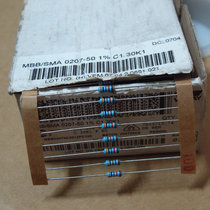 10 VISHAY-BC 30 1K 30K1 30K1 MBB0207 1% bronze foot metal film Czech production