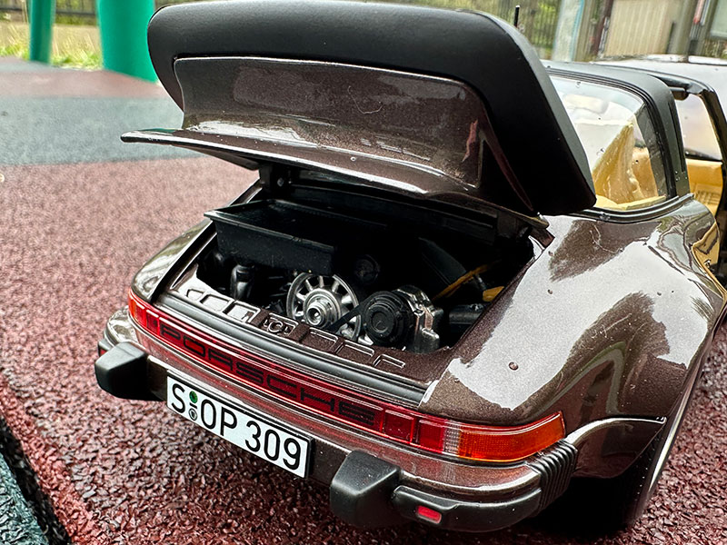 NOREV 1:18 保时捷911 Turbo Targa 1987年 合金仿真汽车模型 - 图1