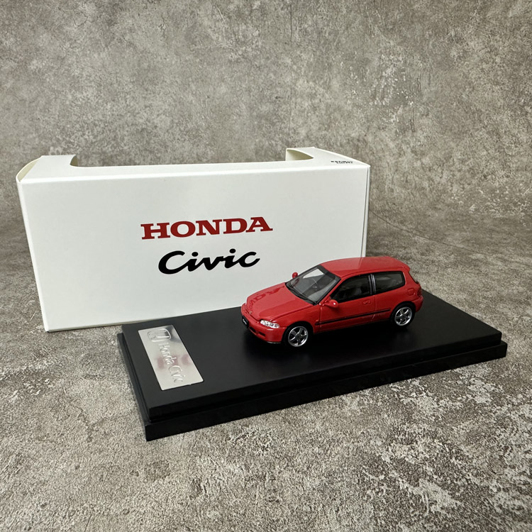 LCD 1:64 本田思域 Honda Civic SiR II (EG6) 合金汽车模型 - 图0