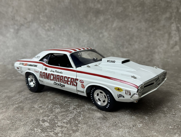 ACME 1:18 道奇挑战 1971 Dodge Pro Stock 赛车合金汽车模型 - 图2