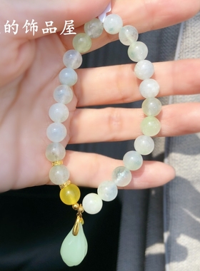 欧比雅比新中式天然石串珠手链