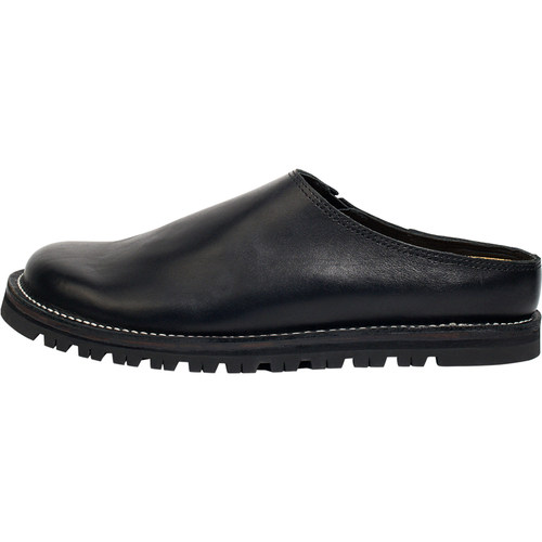 BLESS SHOE CRAFTED MULES 缝制版油蜡牛皮穆勒鞋半拖包头勃肯鞋 - 图3