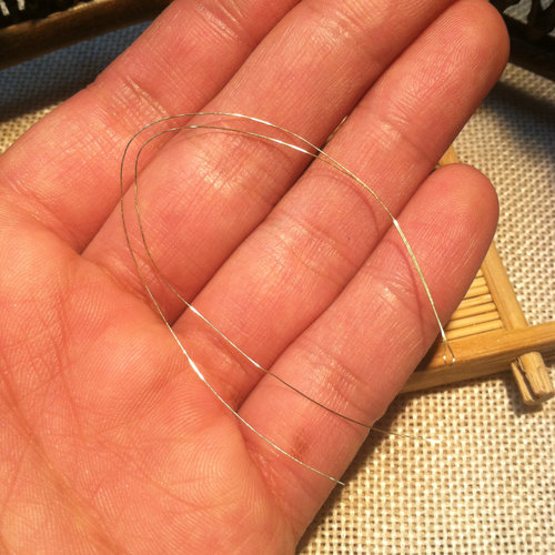 文玩工具核桃双头钩针清理三通钩针引针穿珠铜丝编织线弹力绳金刚 - 图1