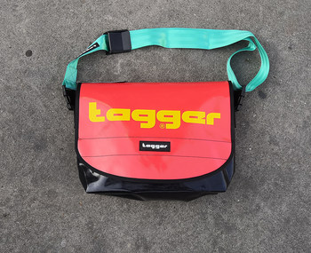 tagger messenger bag camouflage L size truck tarp crossbody bag FREITAG style non-F153F11F14