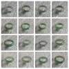Burmese jade ring white ice fruityang green ring