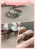 Myanmar Jade Green Cabochon Ring Jade Bracelet