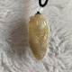 Myanmar A grade jade pendant yellow yellow jade cicada