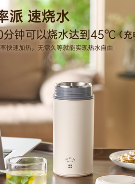 便携式typec恒温加热电热水杯