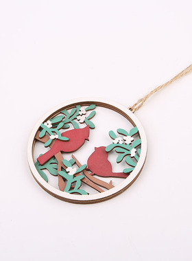 新款北欧温馨麋鹿挂件DIY装饰品