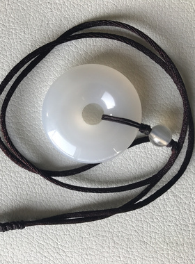 巴西白玉髓玛瑙一生送礼佳品项链