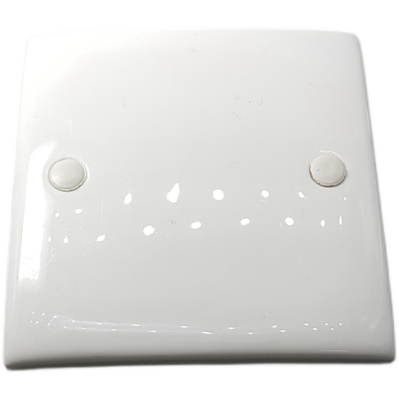 86型空白面板 白盖板 86白面板 开关插座白板 家用工程款加厚特价 - 图3