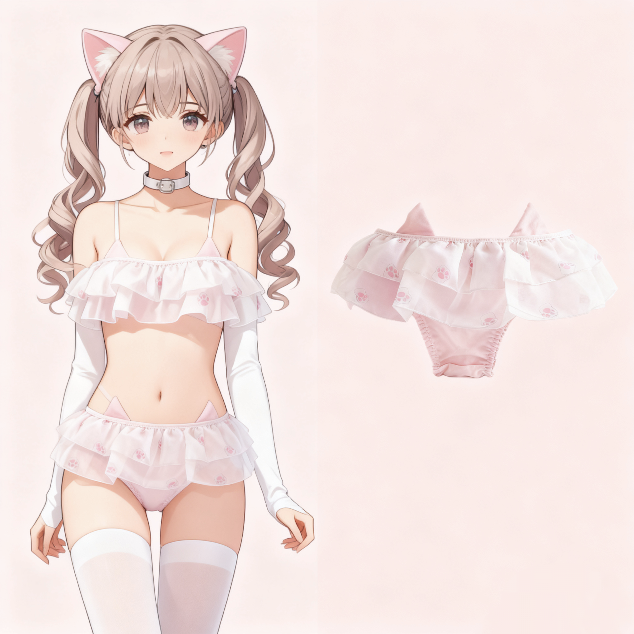 4028小葱内衣新款猫爪裙边内裤少女心三角裤可爱牛奶丝胖次二次元,淘宝优惠券,粉丝福利购,淘宝优惠卷