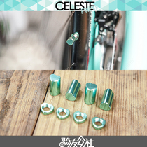 CELESTE DAY CYAN BIANCHI Bianchi Bianchi PISTACHIO CARDIGAN Inner Tube Gas Mouth Cap Nut Road Car