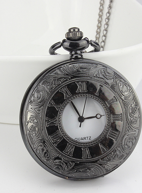 怀表复古项链配饰嘻哈日韩版学生