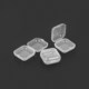 (5 pieces) Small plastic square box electronic device storage box