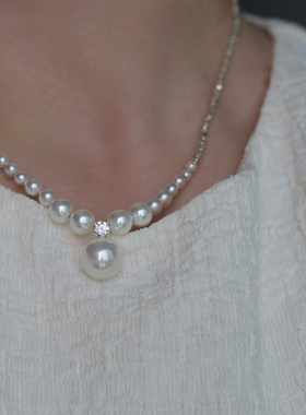 AimeeDsign925银珍珠女性渐变