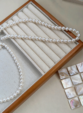 珍珠女性珍珠项链轻奢法式
