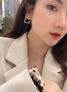 aimeedesign欧美重工长方形锆石