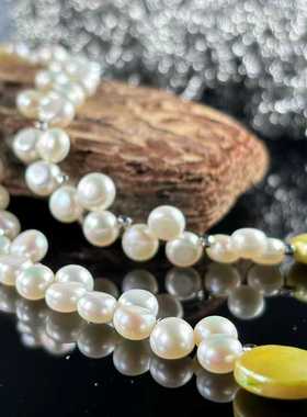 强光生日礼品婆婆母亲节天然项链