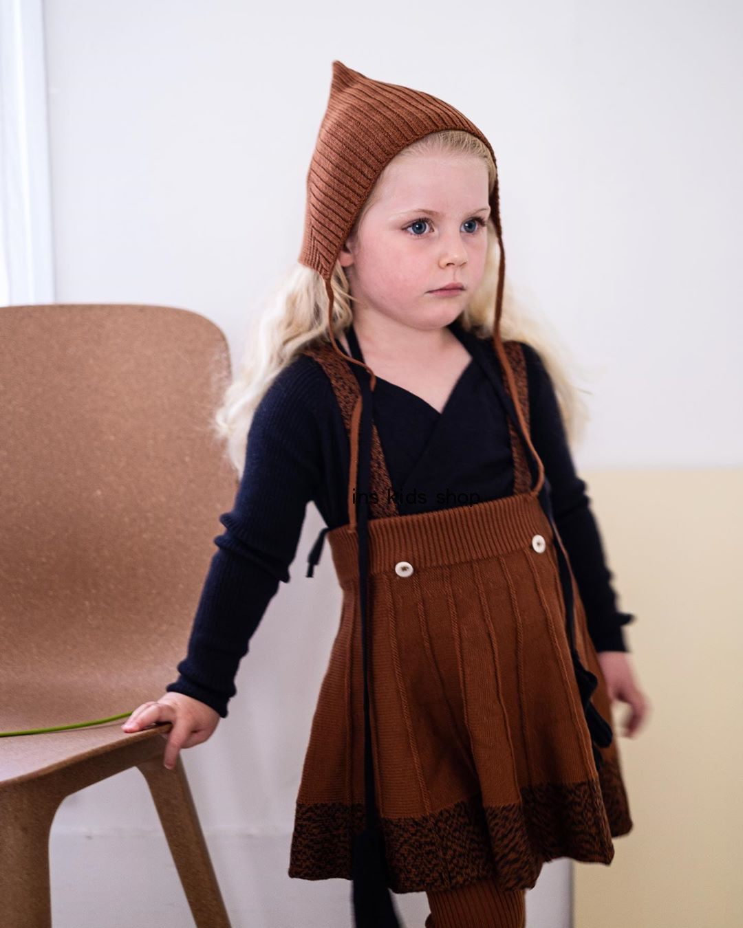 ins爆款Kalinka20冬款 女童打底长袖毛衣女宝宝木耳花边领针织衫,淘宝优惠券,粉丝福利购,淘宝优惠卷